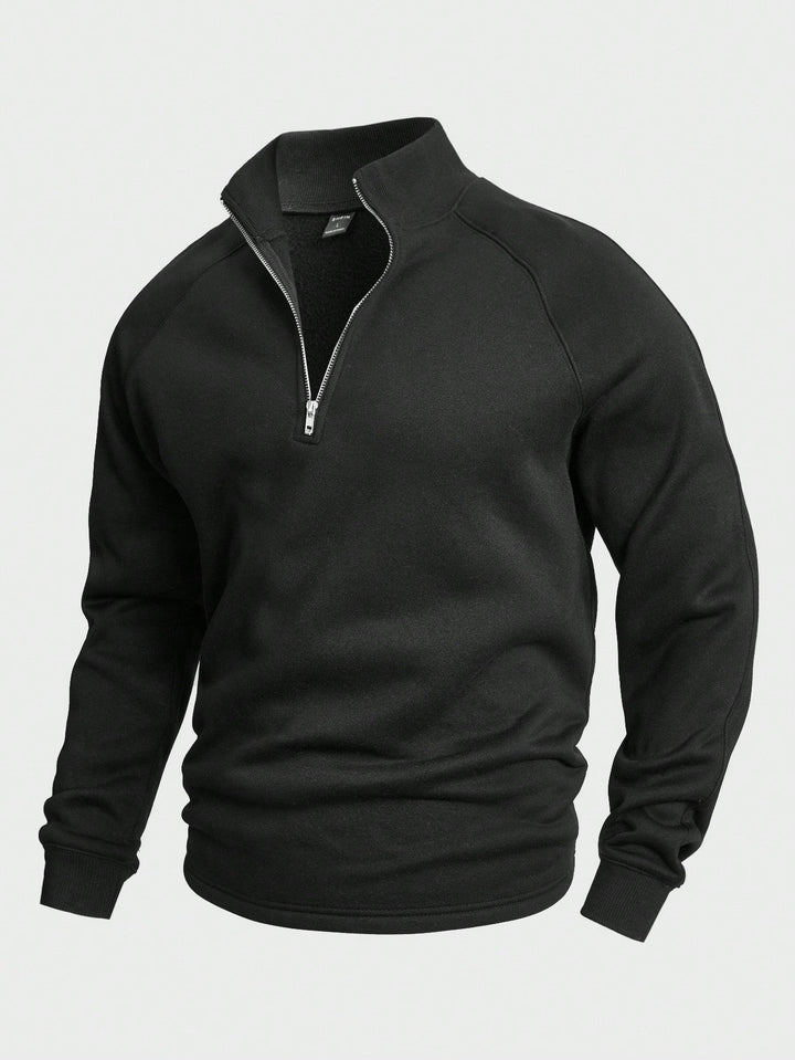 Battista | Elegant Pullover with Half Zip