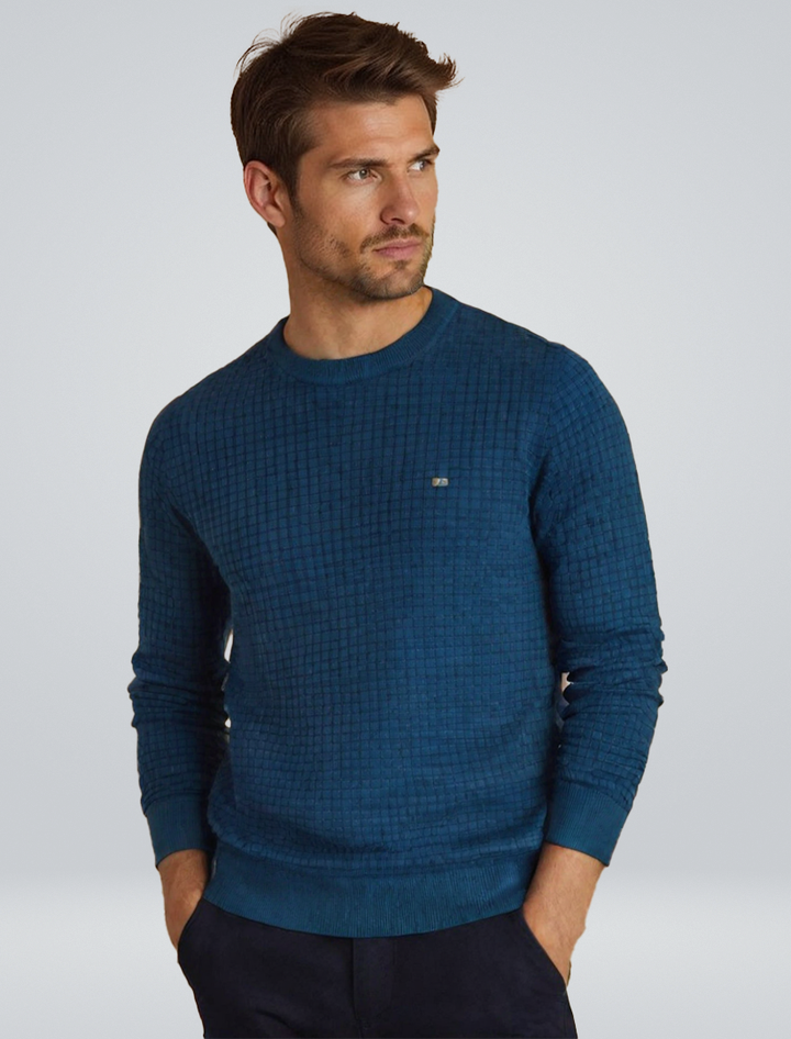 Valerio | Knitted Sweater with Logo