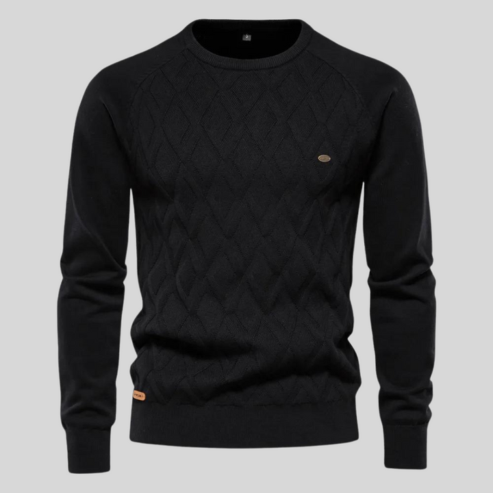 Teodoro | Diamond Pattern Sweater