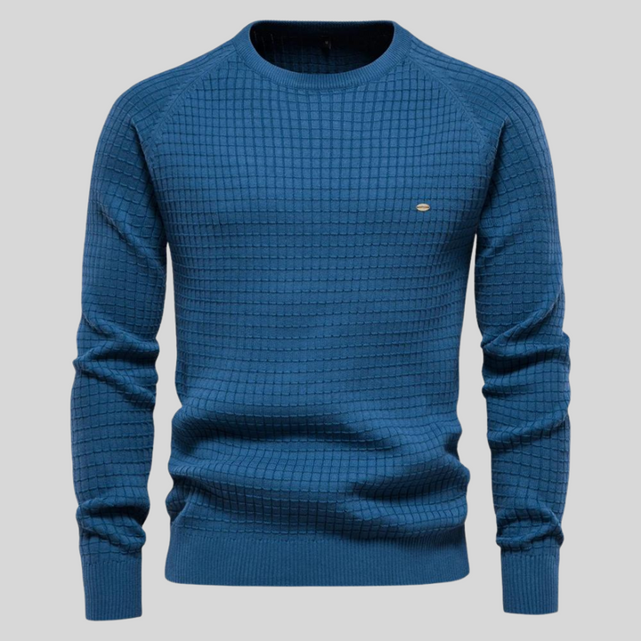 Valerio | Knitted Sweater with Logo