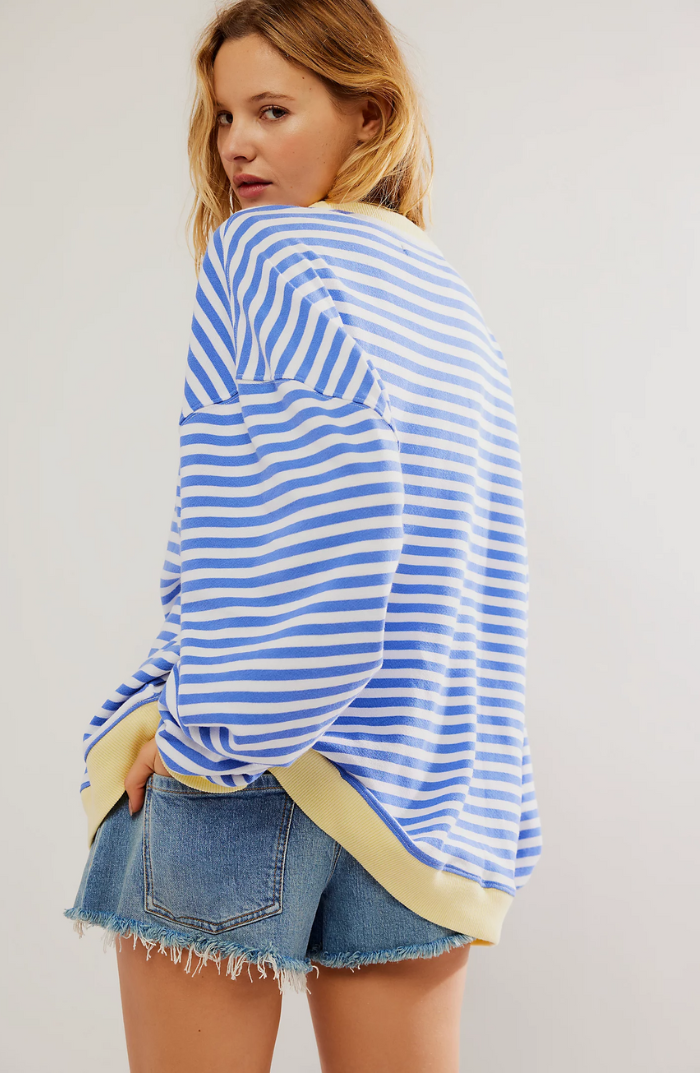 Adèle | Oversized Striped Sweater