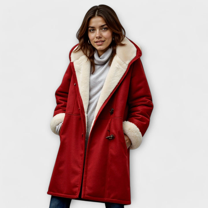 Antonia - Cozy coat with fur lining