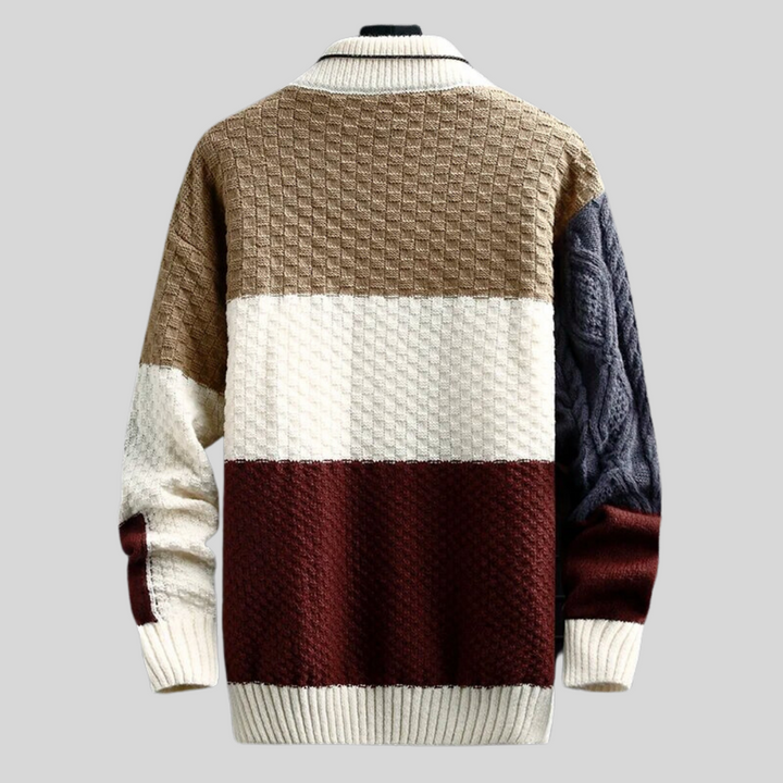 Ferrando | Grayson Patchwork Sweater