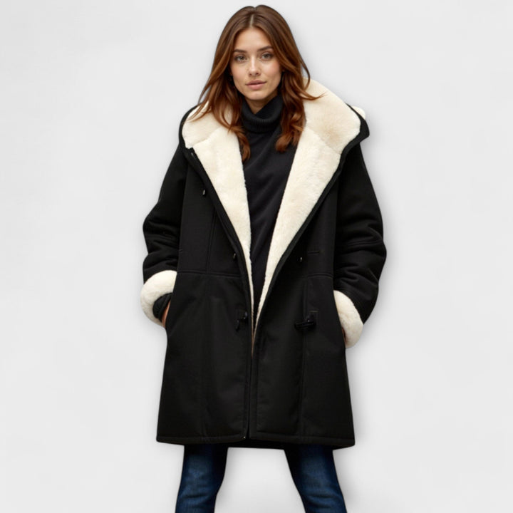 Antonia - Cozy coat with fur lining