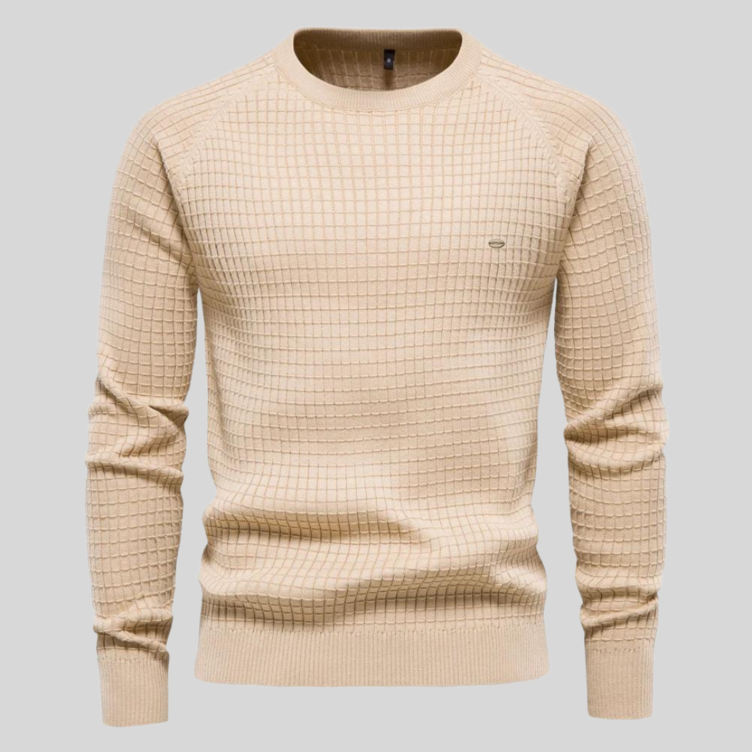 Valerio | Knitted Sweater with Logo