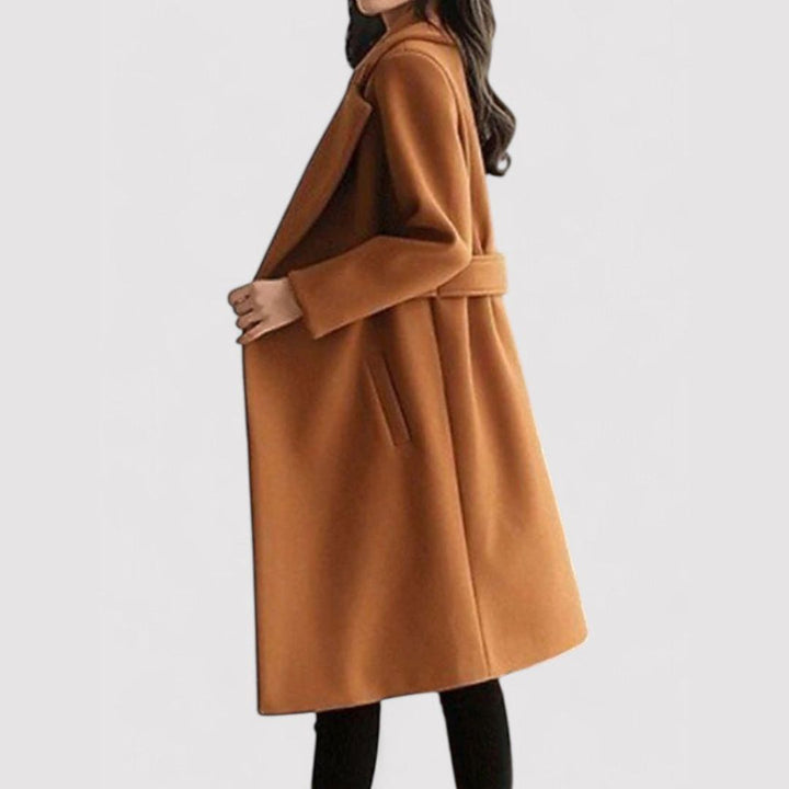 Wool Belted Winter Coat