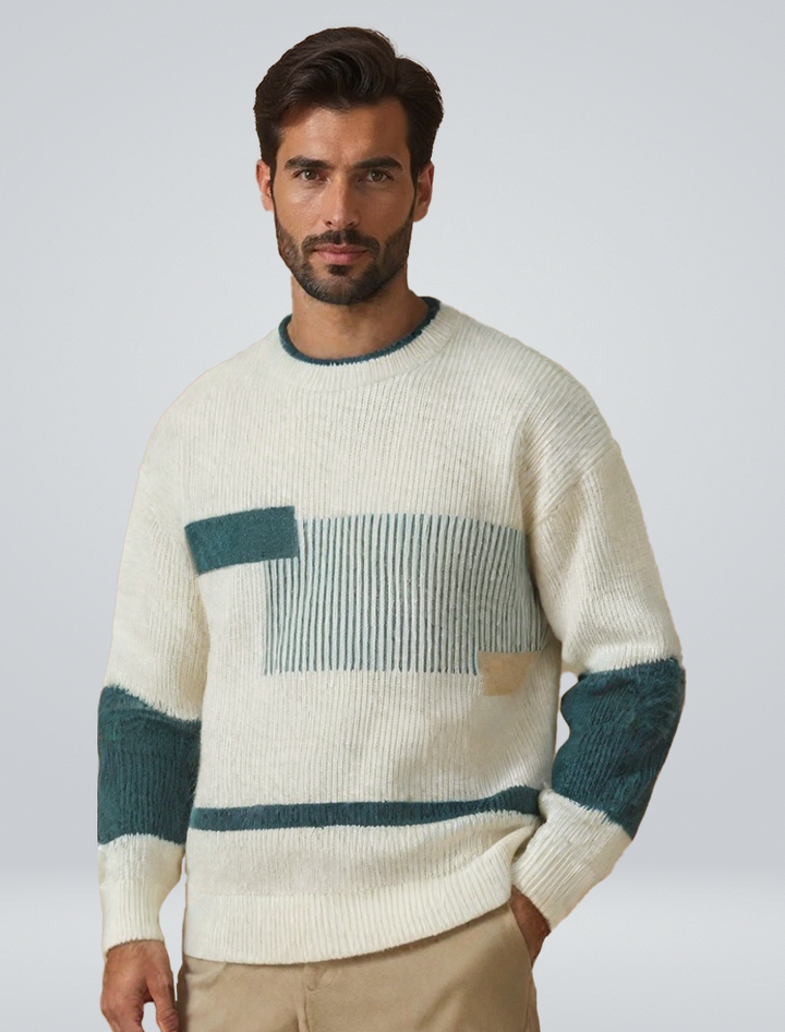 Manfredi | Patchwork Sweater