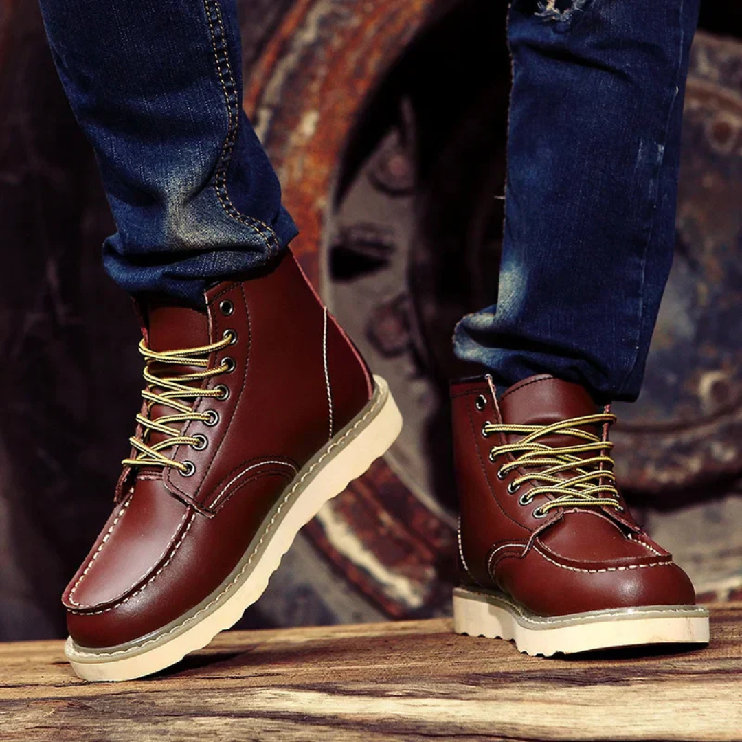 Cole™ | Vintage Leather Boots