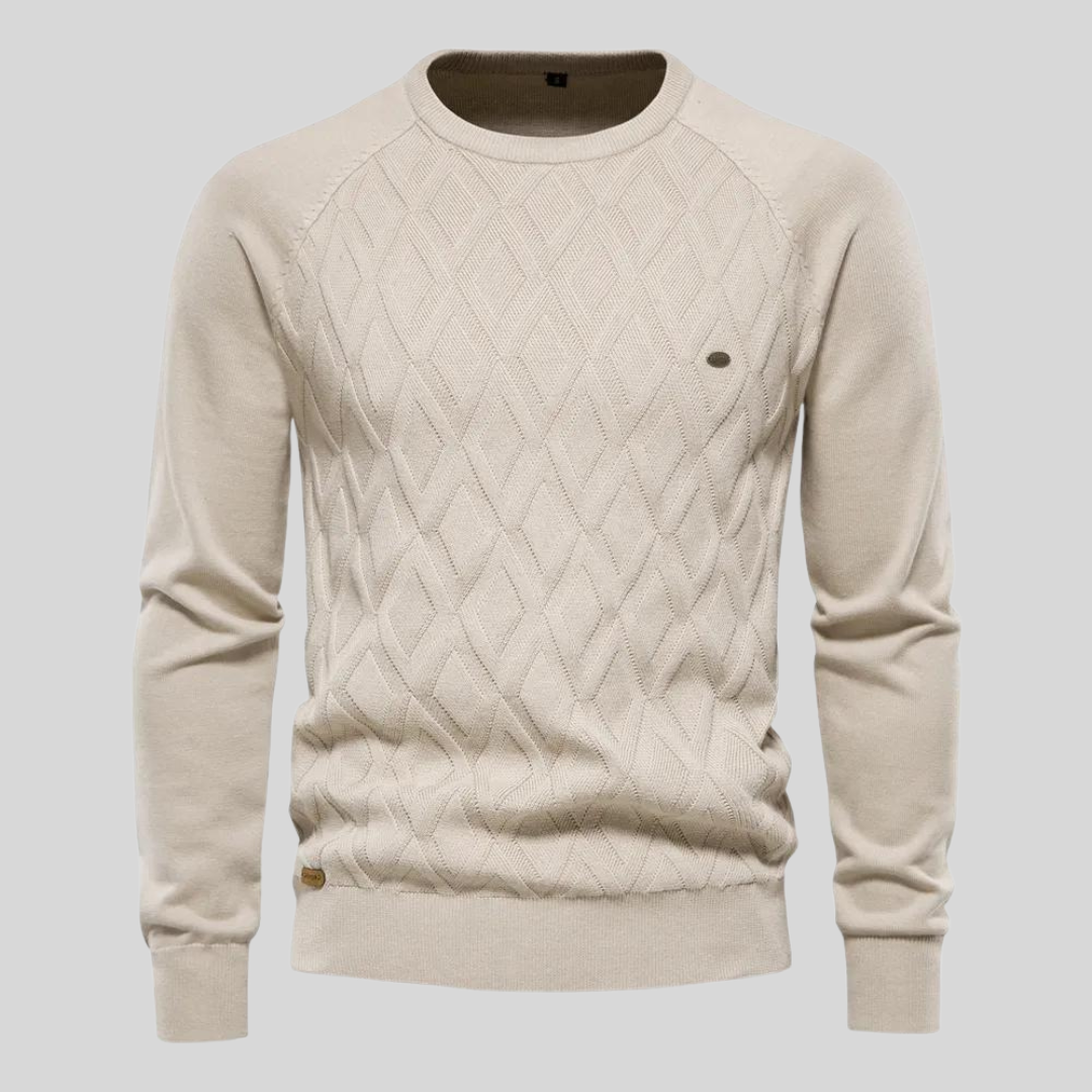 Teodoro | Diamond Pattern Sweater