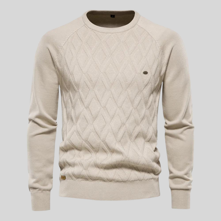 Teodoro | Diamond Pattern Sweater