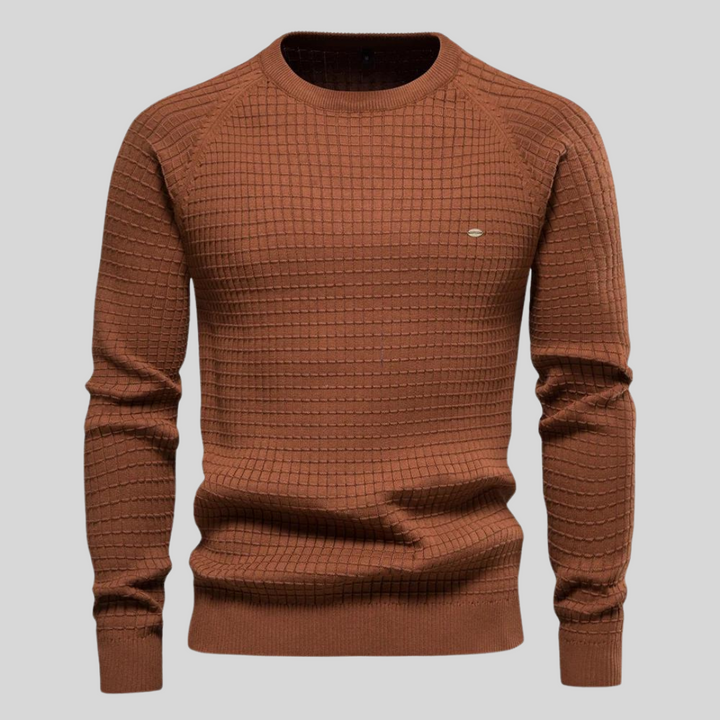 Valerio | Knitted Sweater with Logo