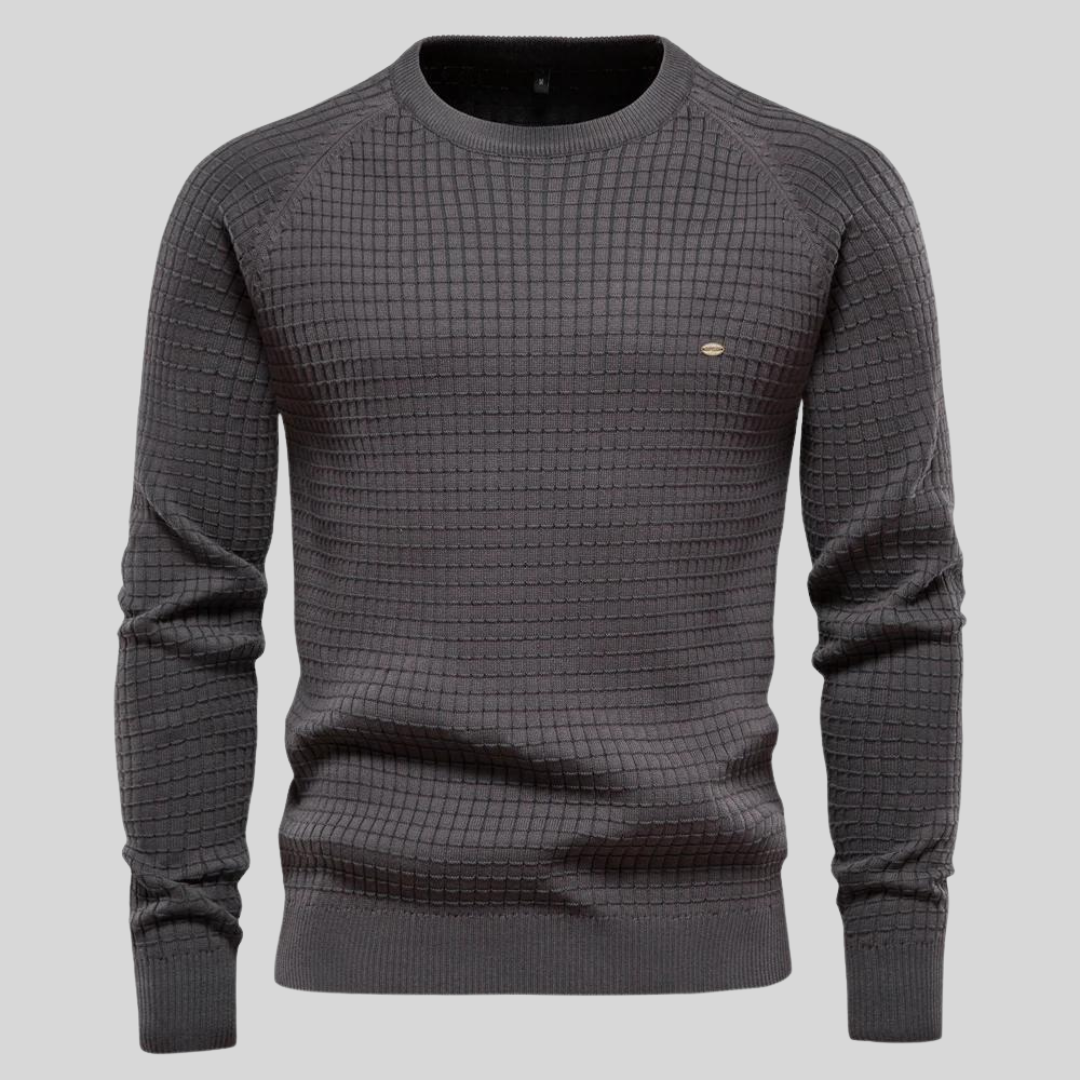 Valerio | Knitted Sweater with Logo