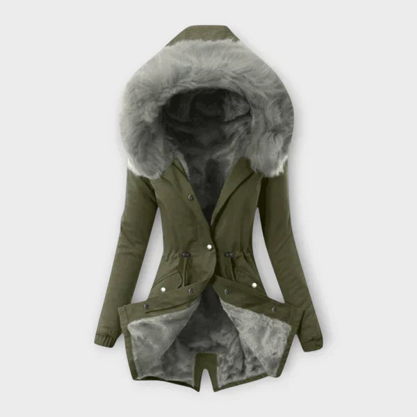 Warm winter jacket for women