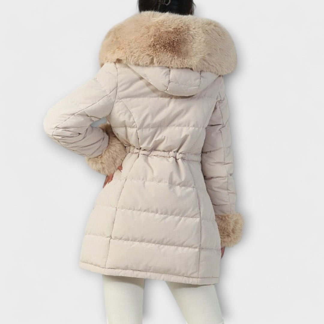 Loa - Premium quilted fur coat