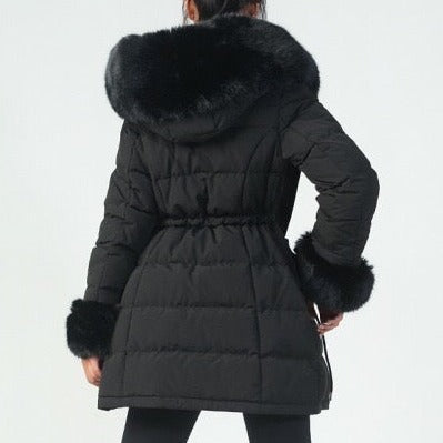 Loa - Premium quilted fur coat