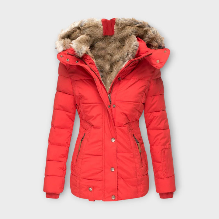 Emina - Cozy jacket with fur lining