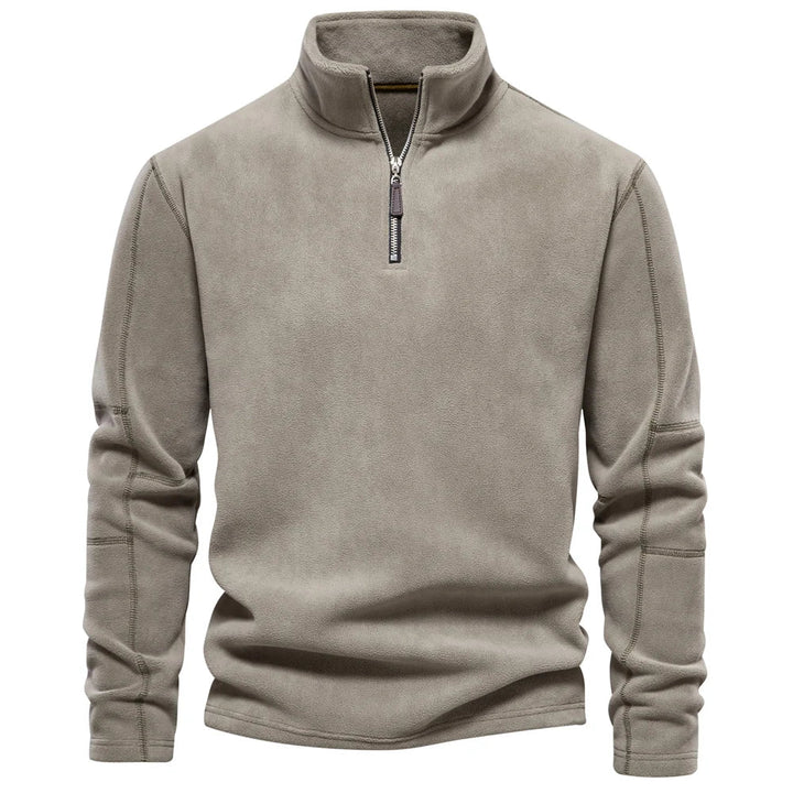 Venanzio | Fleece Pullover with Warm Collar