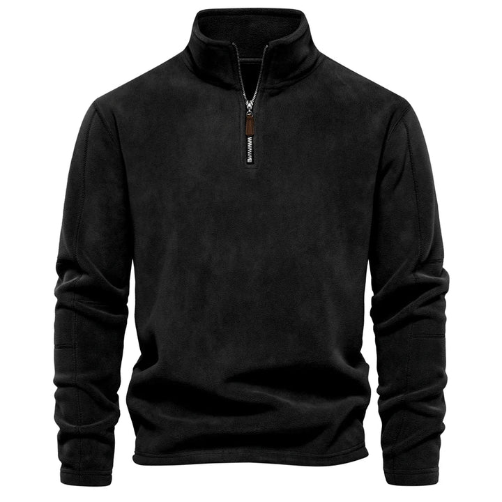 Venanzio | Fleece Pullover with Warm Collar