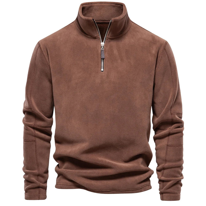 Venanzio | Fleece Pullover with Warm Collar