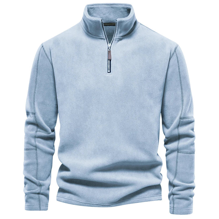 Venanzio | Fleece Pullover with Warm Collar