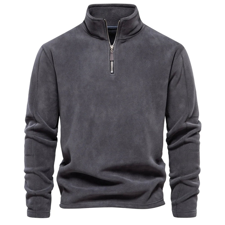 Venanzio | Fleece Pullover with Warm Collar