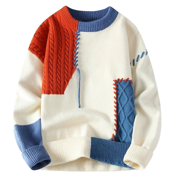 Gaudenzio | Patchwork Design Sweater