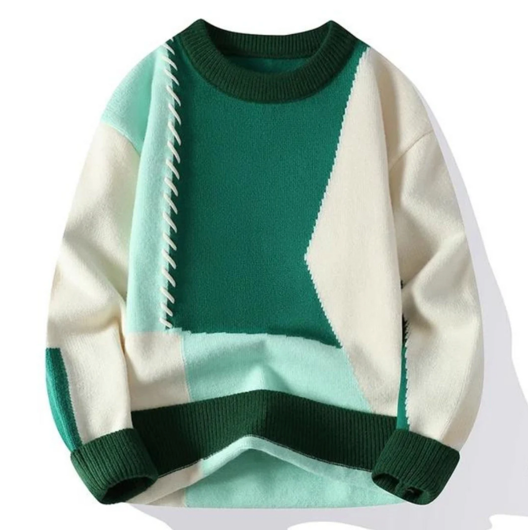 Gaudenzio | Patchwork Design Sweater