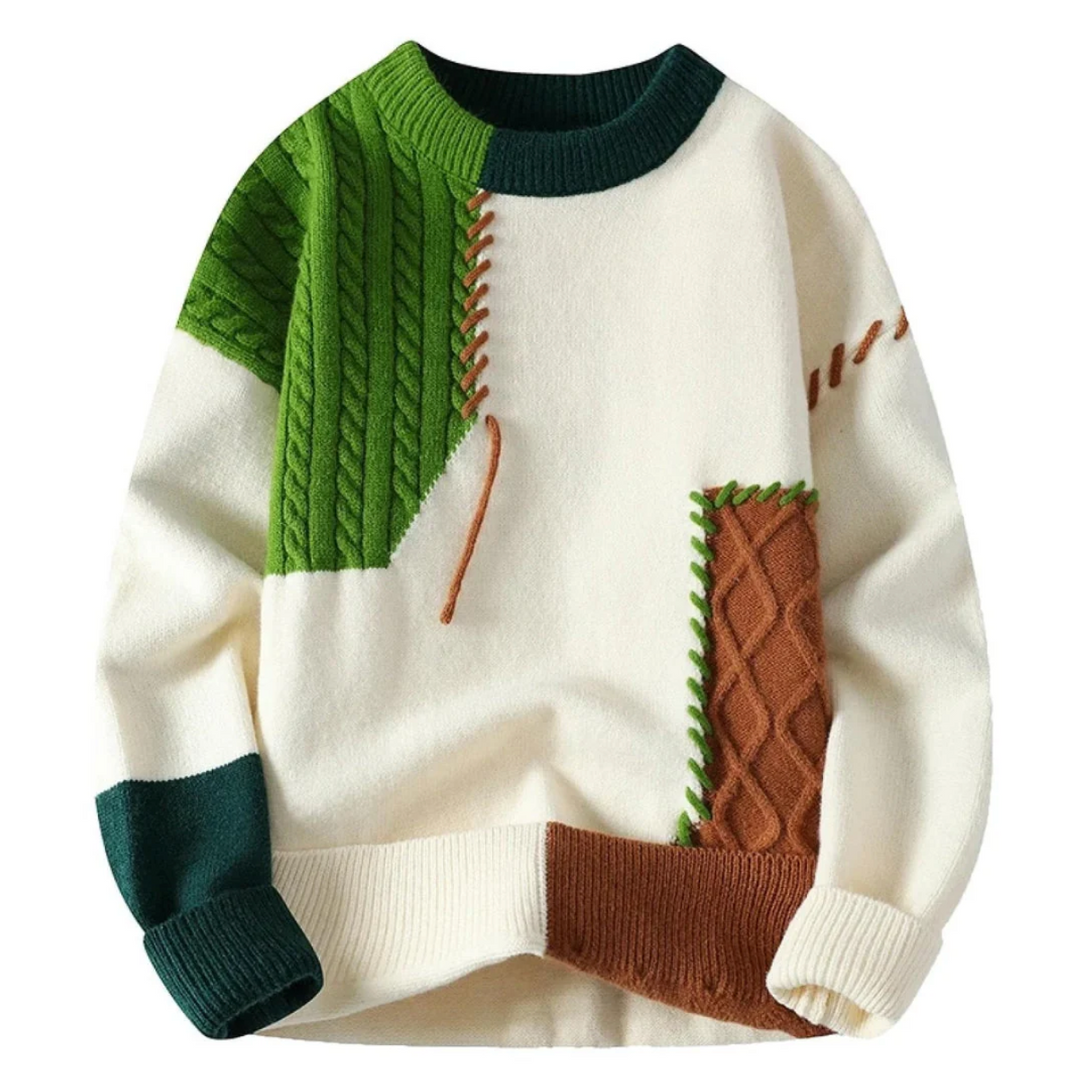 Gaudenzio | Patchwork Design Sweater