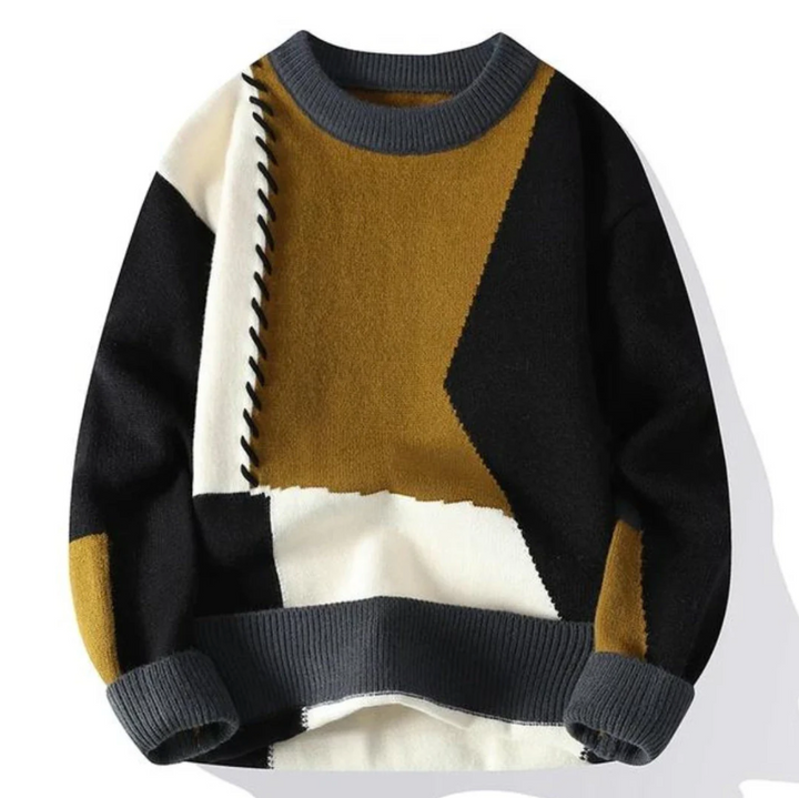 Gaudenzio | Patchwork Design Sweater