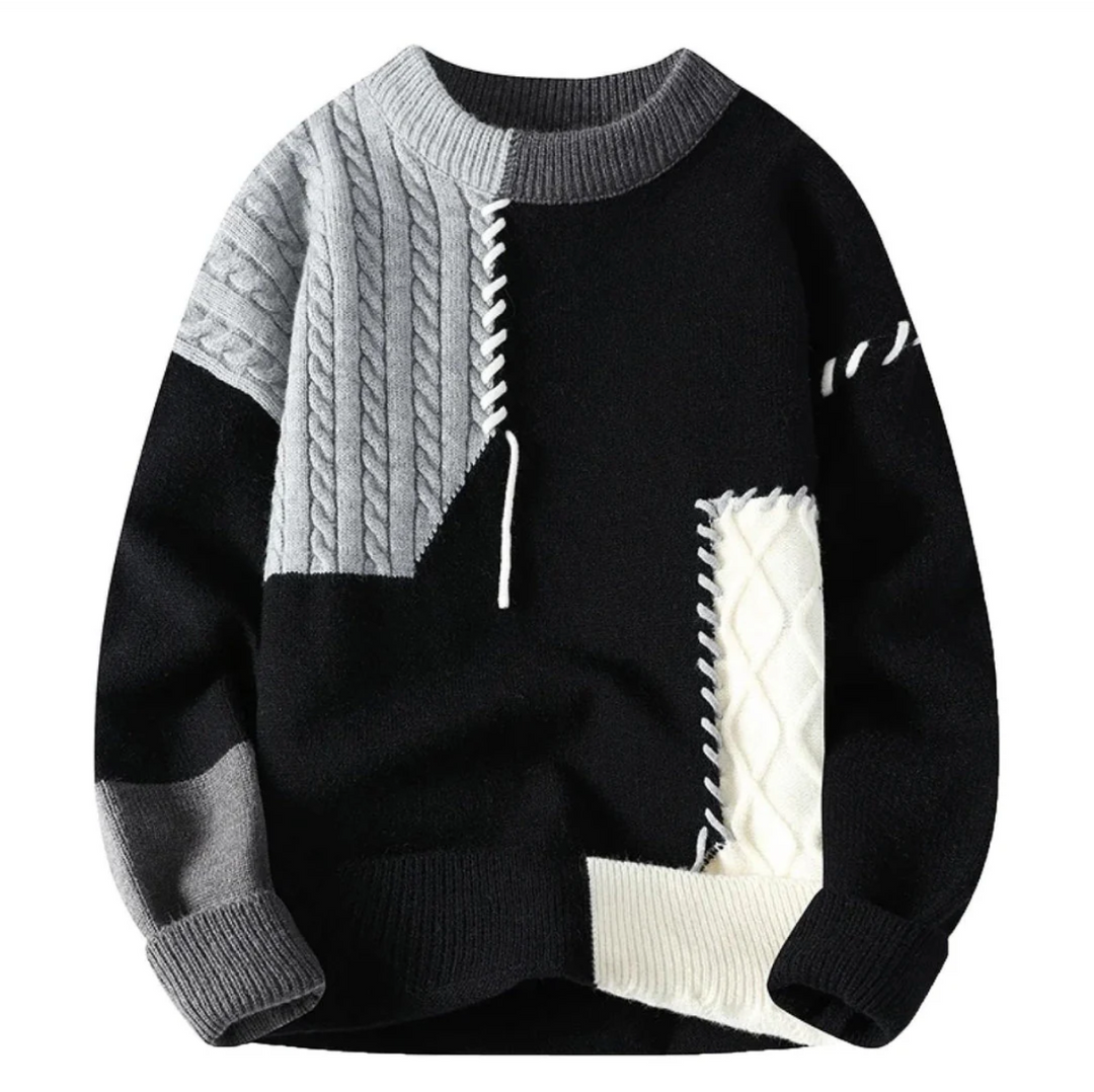 Gaudenzio | Patchwork Design Sweater