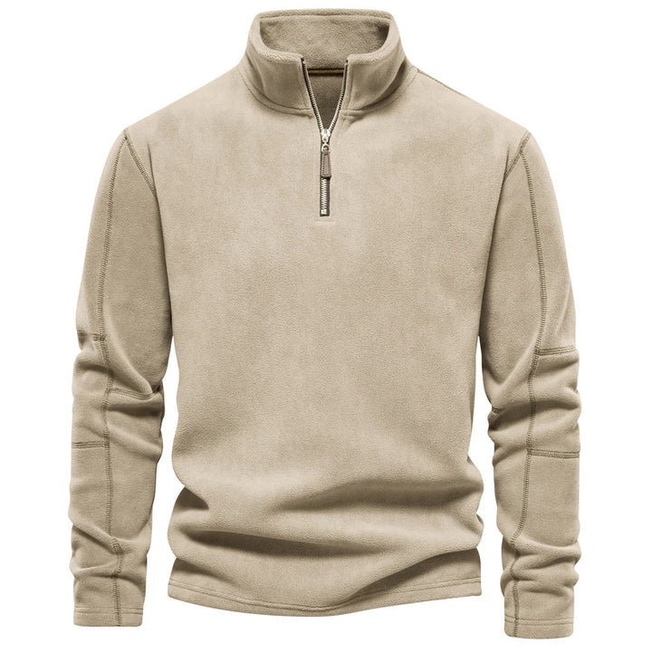 Venanzio | Fleece Pullover with Warm Collar