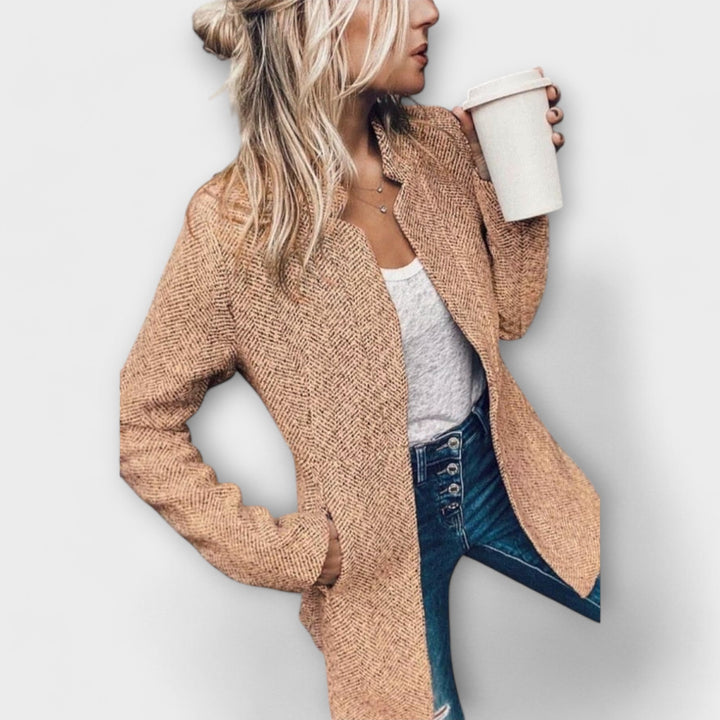 Coatly - Stylish tweed jacket for the transitional season