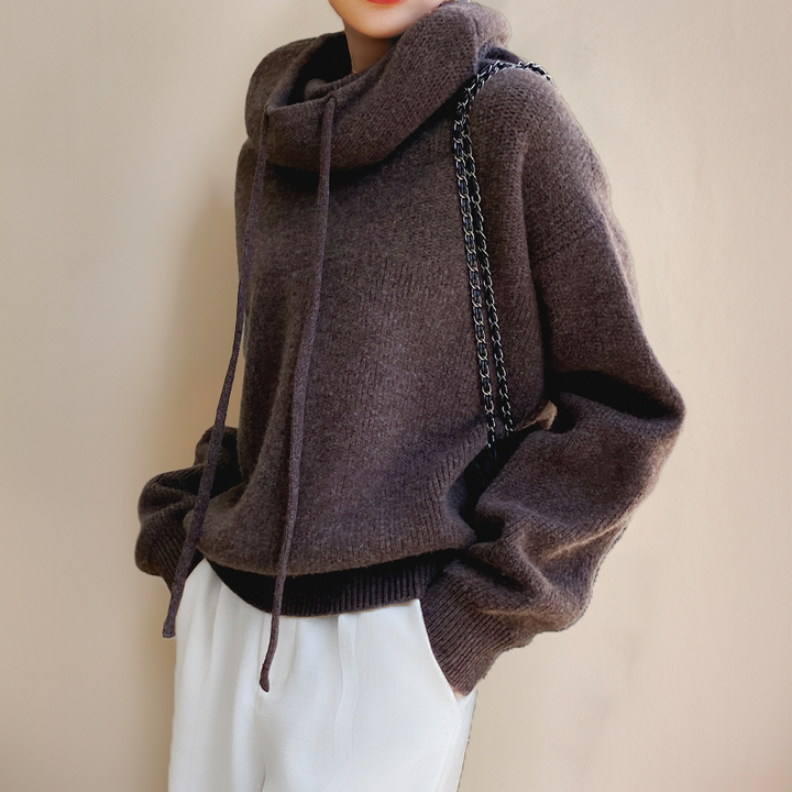 Charlotte - Merino Wool Turtleneck Sweater